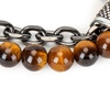 Image 11: Handmade 8MM Natural Stone Prayer Beads Tiger Eye Bracelet for Men Women