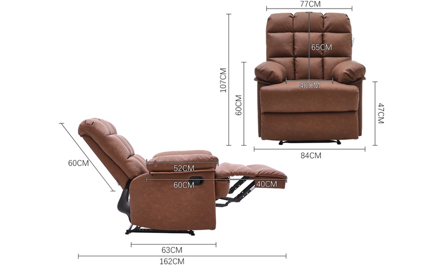 Image 6: Recliner Armchair in Various Colours