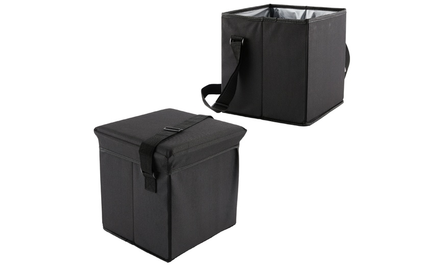 Image 7: 17L Cooler - Portable Ice Box with Carry Strap