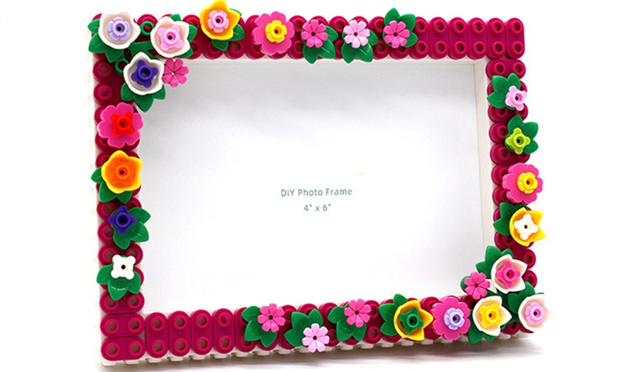 Image 4: Lego Inspired DIY Building Block Photo Frame Tabletop Decoration