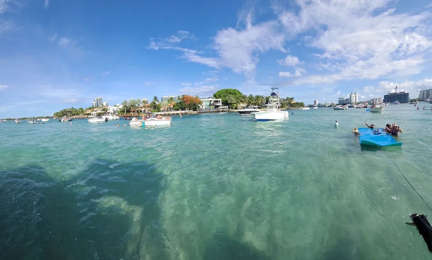 Image 4: Sail Into Adventure: Private Pontoon Cruise