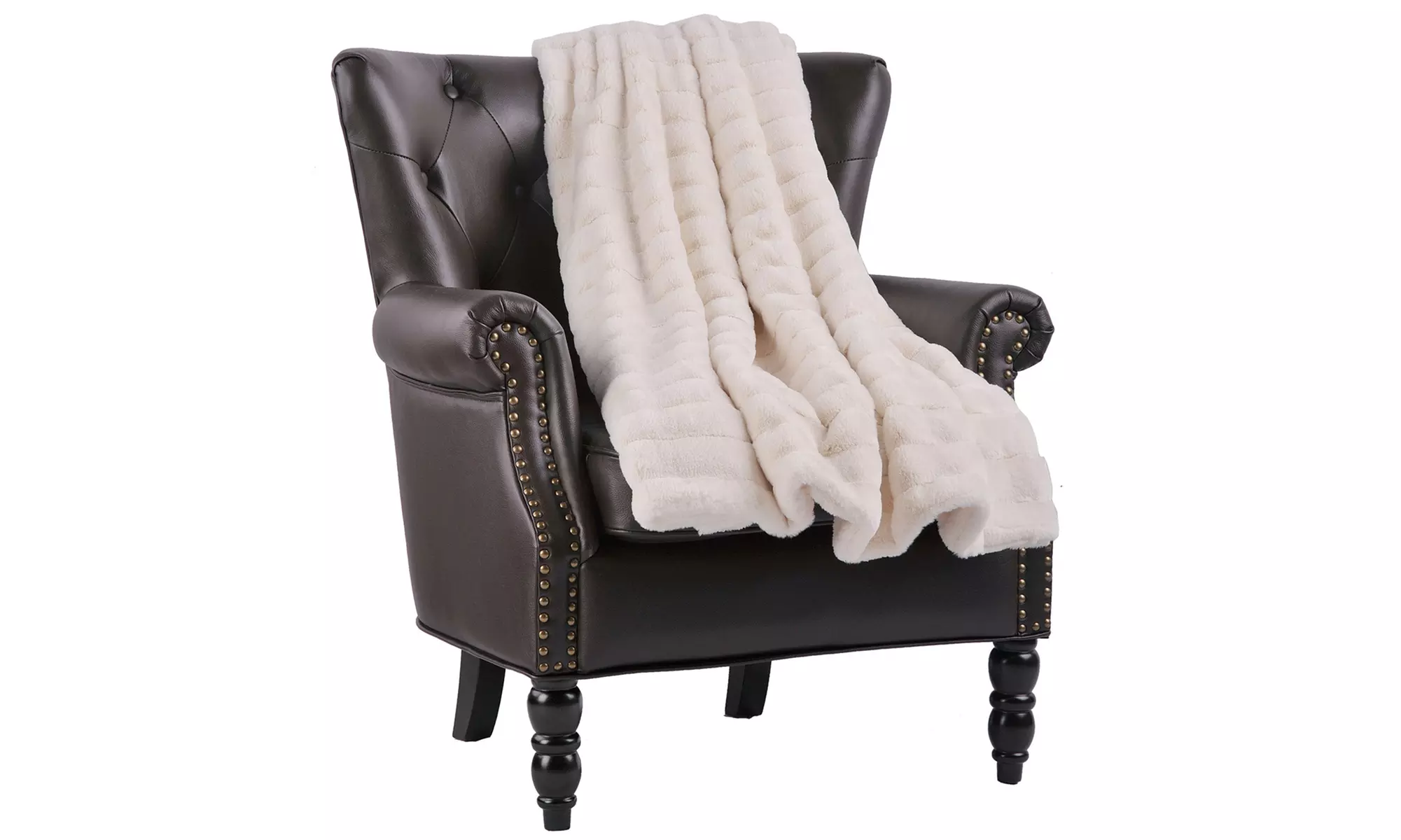 Bluff City Bedding Sherpa Micro Mink Reversible 60 x 80 Throw Blankets 8 Colors