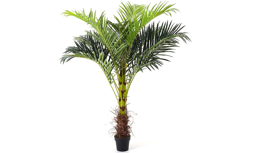 Image 3: 180cm Large Artificial Areca Palm Tree