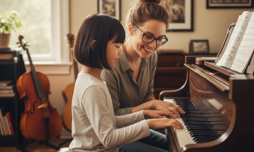 Image 2: Learn Music with 30-Min Lessons in Piano, Guitar, Violin & Vocals