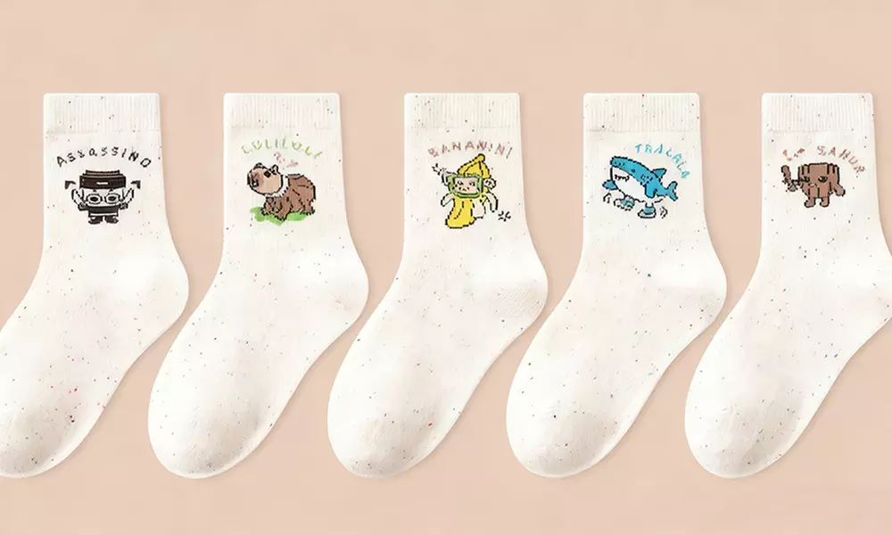 Cartoon-Inspired Socks for Kids