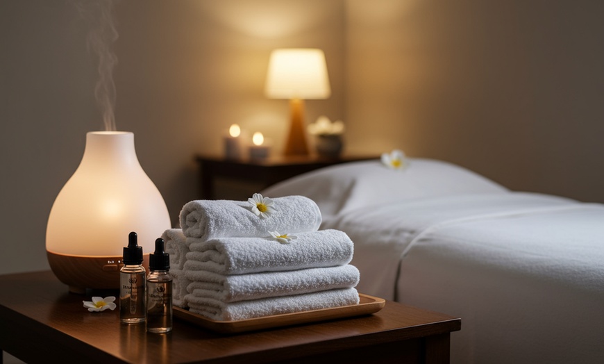 Image 2: One or Two 60-Minute Swedish Massage, Hot Towels, Aromatherapy & More 