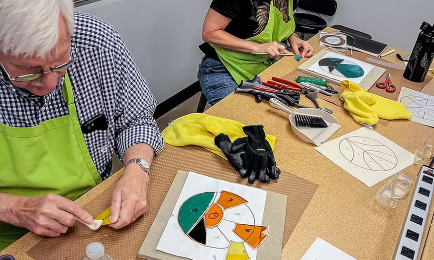 Join Glass Sun Catchers Glassworks or Flame Working Class for 1, 2 or 4 at Local Glass Studio (Up to 38% Off) - Second Medium