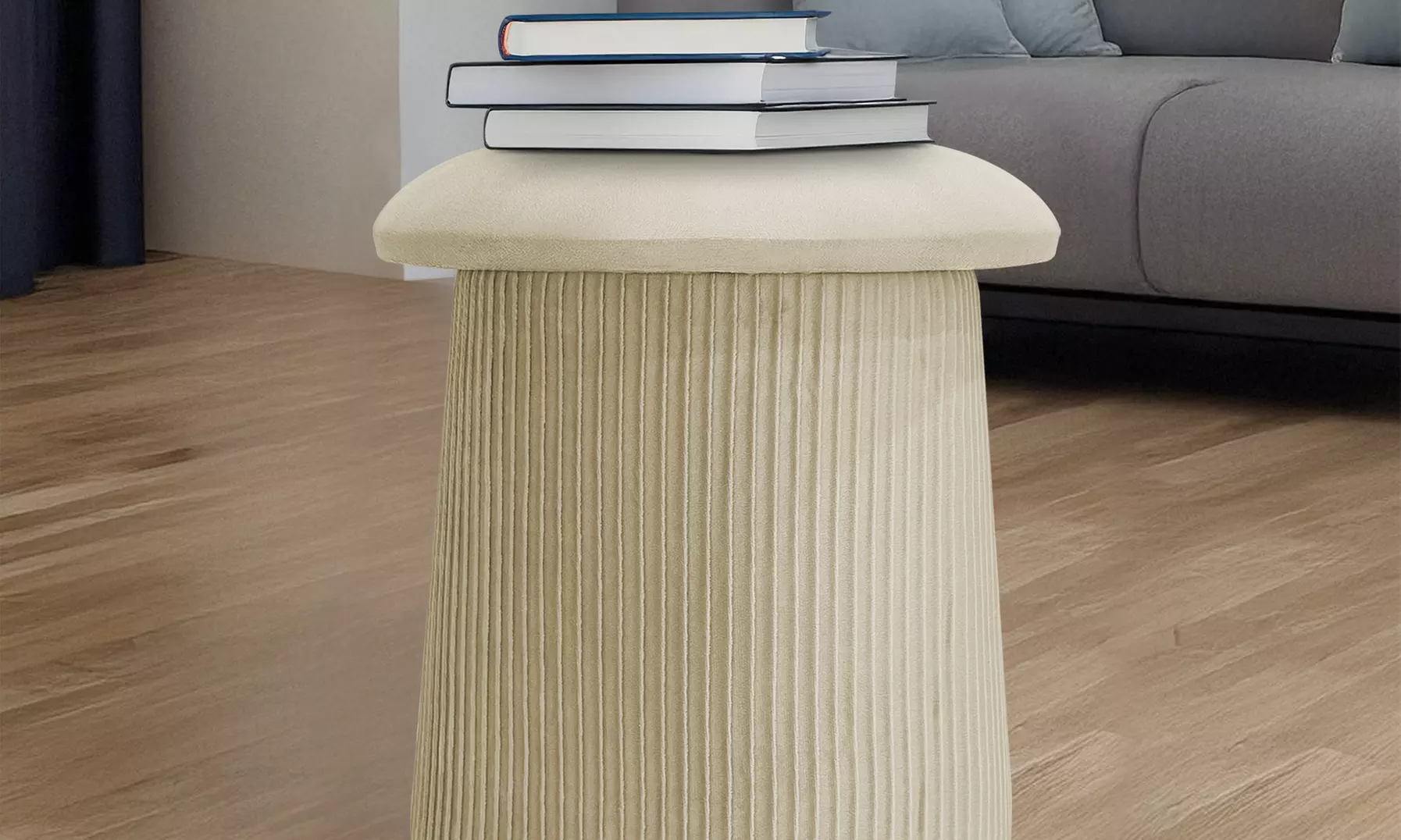 Pouf en forme de champignon