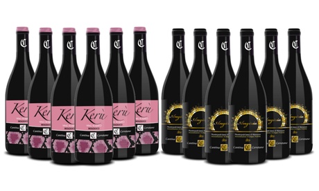 6 bottiglie di vino Cantina Cerretano Biologica disponibili in 4 tipologie con spedizione gratuita