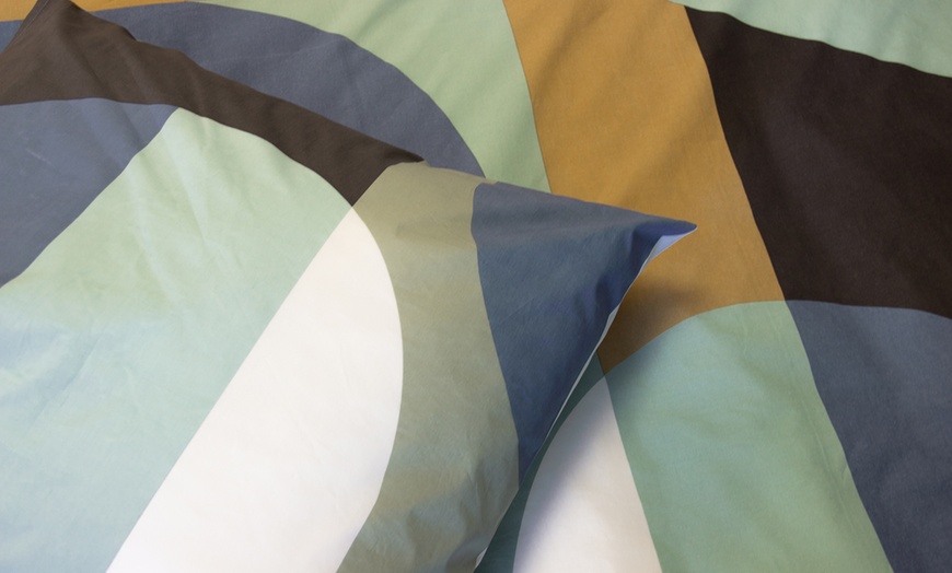 Image 8: Parure de lit 100 % coton 57 fils/cm²