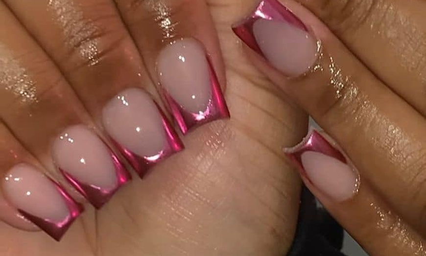 Image 9: Manicures with Color Coat, Gel, French or Acrylic + Gel Polish Options