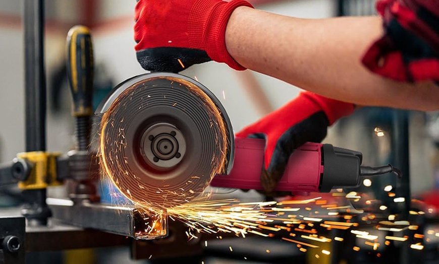 Image 4: Kit soudeuse inverseur 400 A et meuleuse d'angle 1000 W