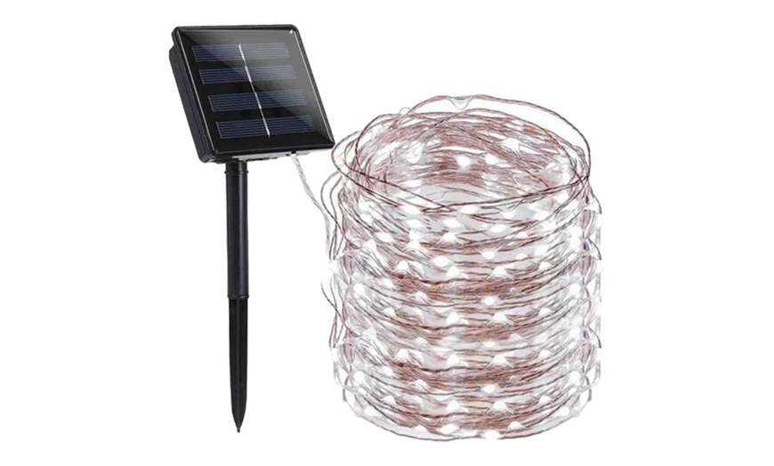 Image 13: Garden Solar Powered Fairy String Light