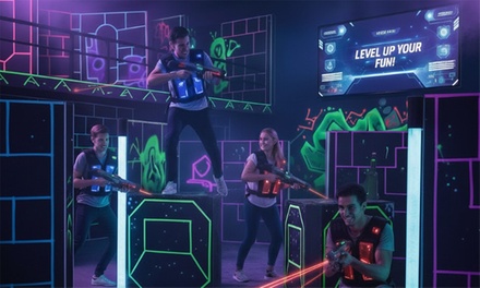 Für 4 Personen: 90 Min. Lasertag (3 Spiele á 15 Minuten) - DoosePark