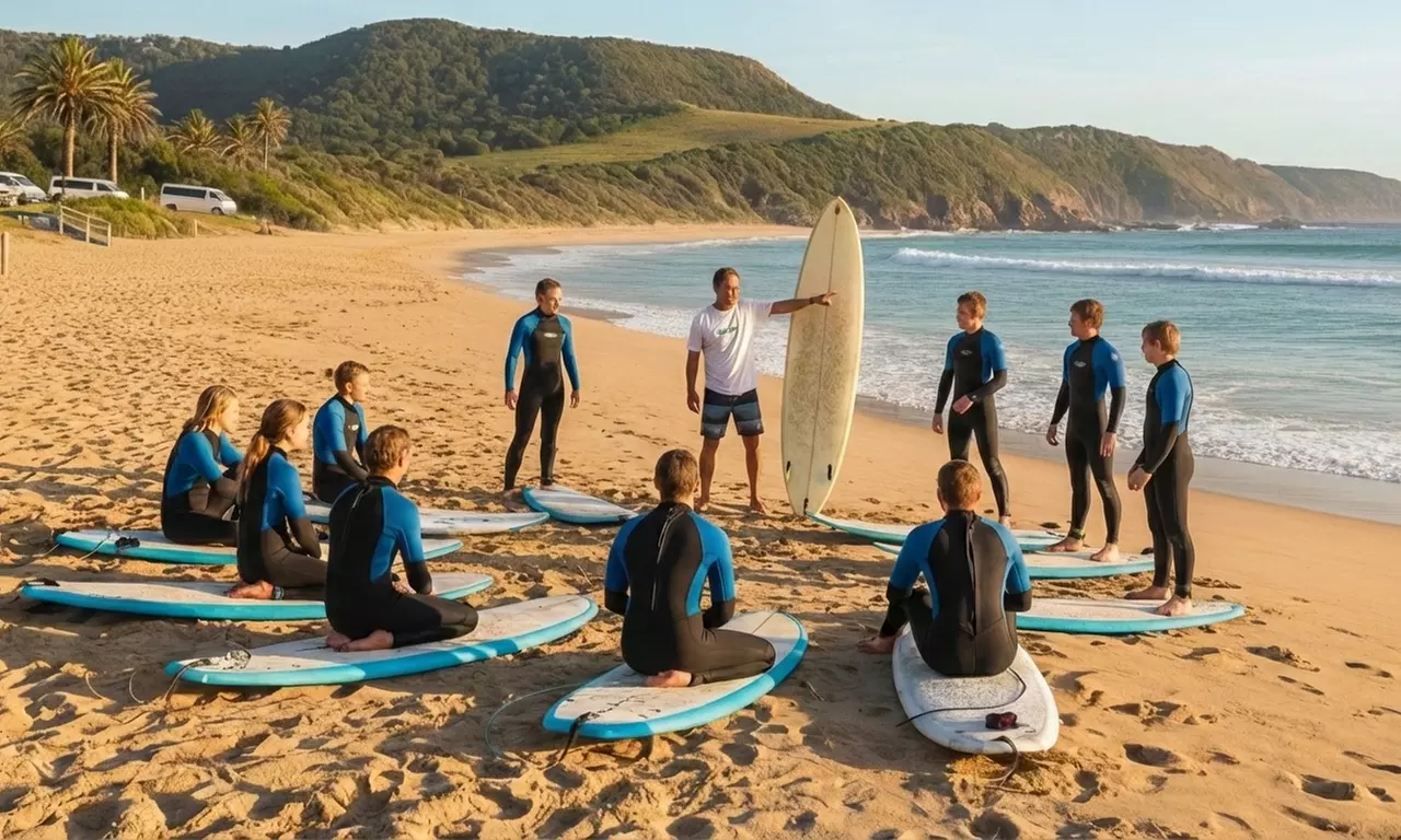 Beginner, Private & Family Surfing Lessons