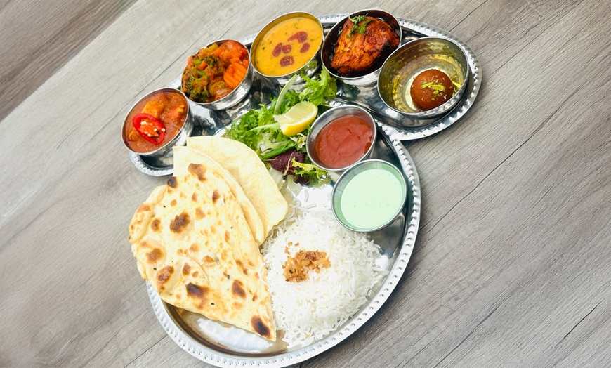 Image 2: Three Course Indian Meal with Rice or Naan