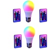 Image 7: Bombilla led multicolor E27 3,8 W con mando a distancia y 5 modos