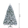 Image 7: Albero di Natale Fiocco Innevato