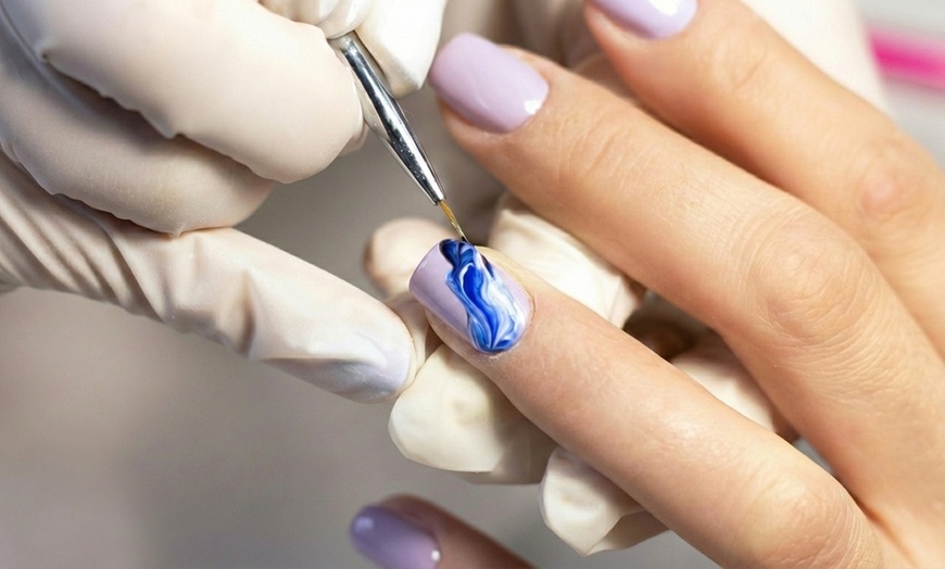 Image 7: Flawless & Long-Lasting SNS Full Nail Set –  1 or 2 Visits