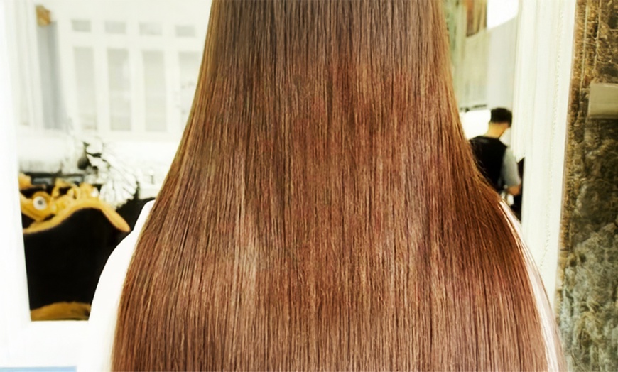 Image 1: Get Hair Makeover w/ Hair Cut, Condition, Blowdry & Color Treatments
