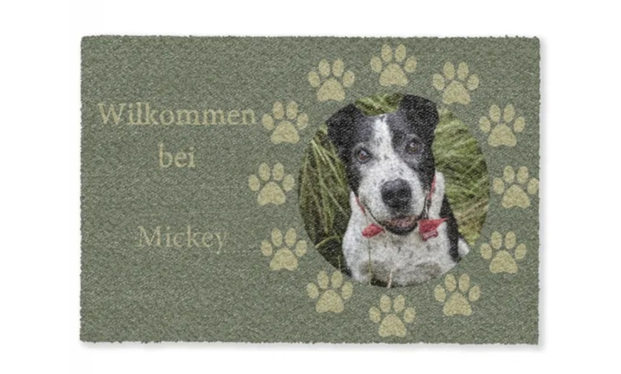 Image 5: Fußmatte mit Namen in Design nach Wahl