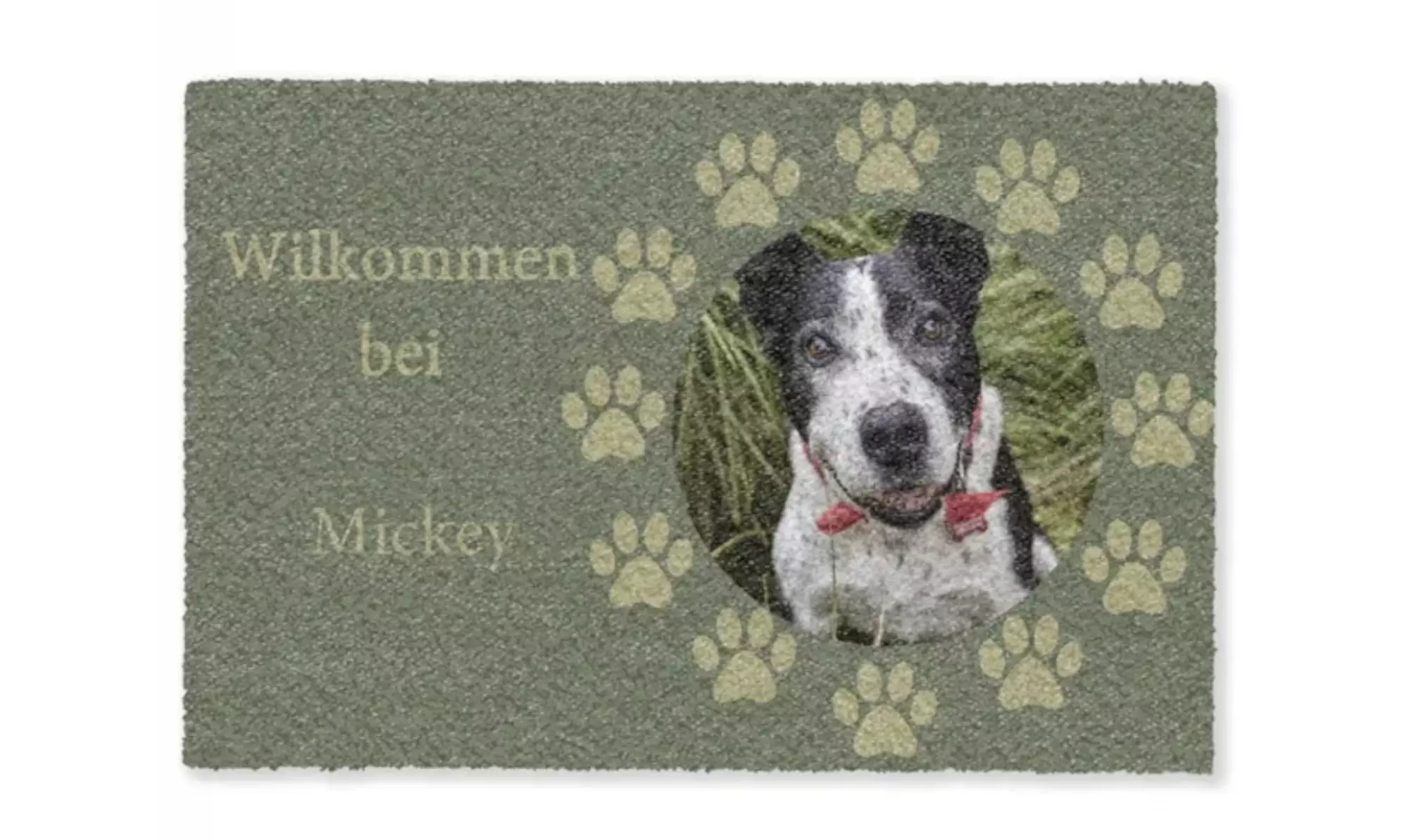 Fußmatte mit Namen in Design nach Wahl