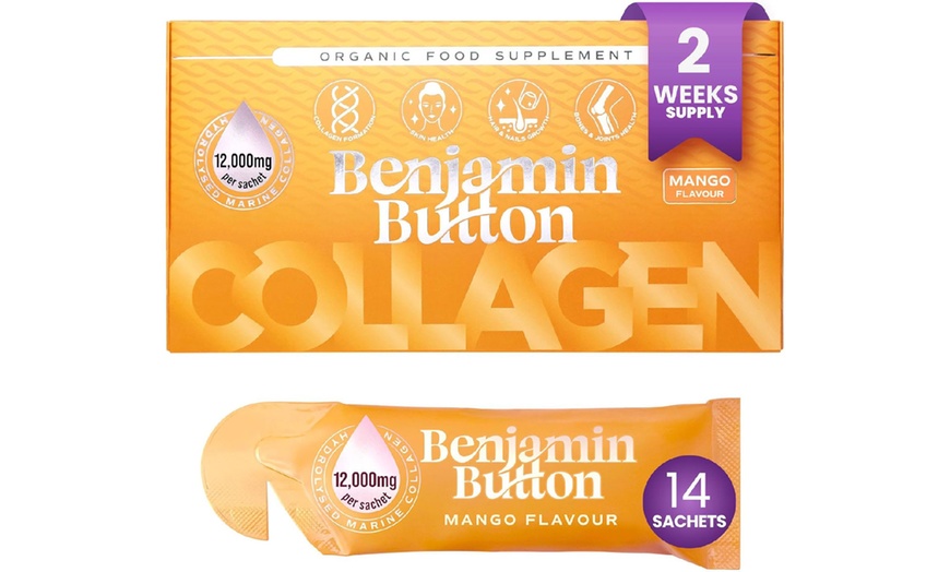 Image 4: Benjamin Button Liquid Marine Collagen 12,000mg Sachets