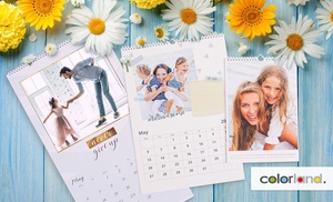 Personalised Photo Calendar in A4, A3 and XL format from Colorland