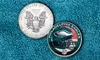Philadelphia Eagles 1oz American Silver Eagle US Coin Colorized NFL Licensed