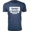 Navy-White Print