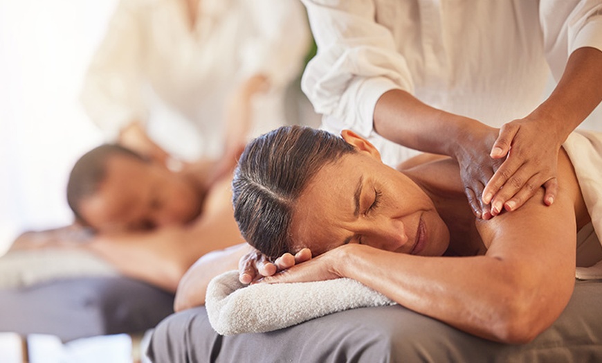 Image 1: Up to 55% Off on Couples Massage at The Limber Loft