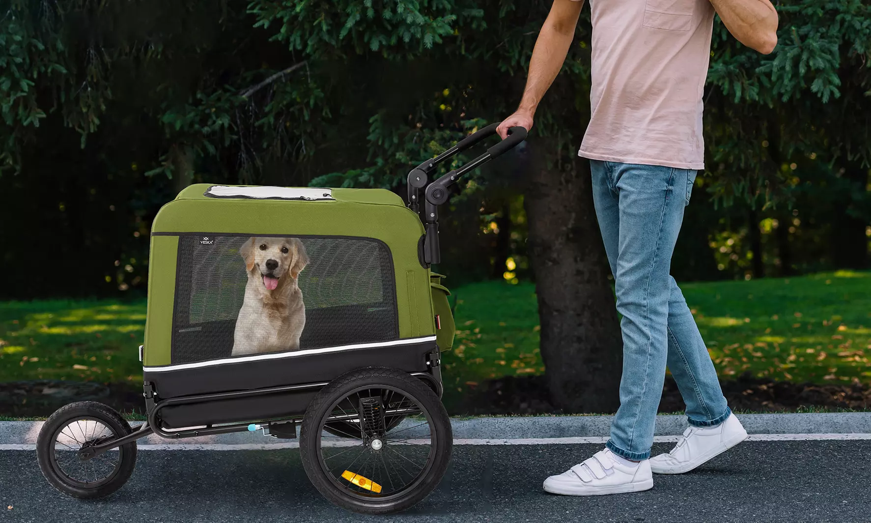 Veska® 3-in-1 hondenkar