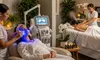 Oxygen / Collagen Renewal Facial or Platinum Hydrafacial with Back Aromatherapy Massage ( Up to 61% Off )