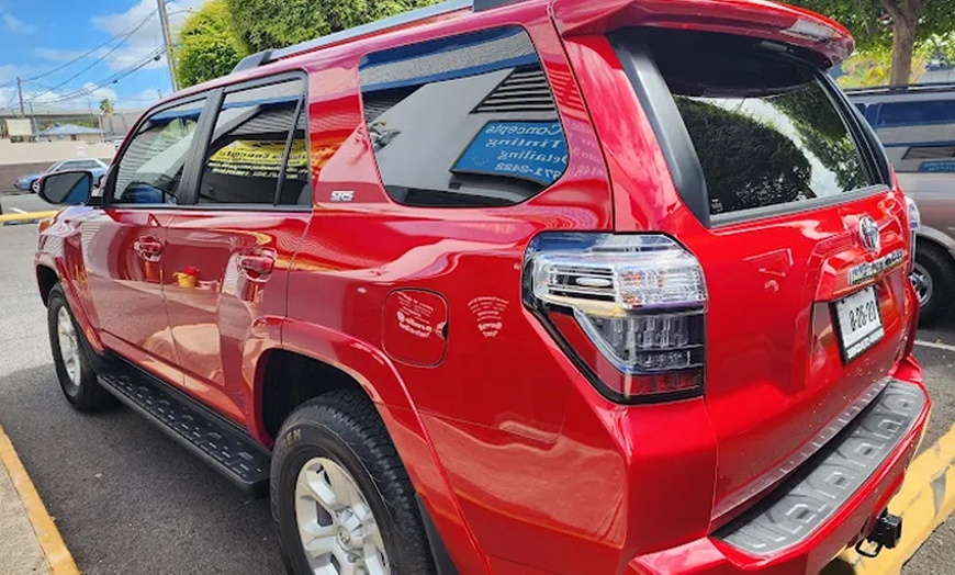 Image 3: Wash & Wax / Exterior Treatment-Full-Size Car, SUV/Van, or Midsize SUV