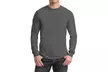 Galaxy By Harvic Men's Cotton-Blend Long Sleeve Crew Neck Tee - Second Medium