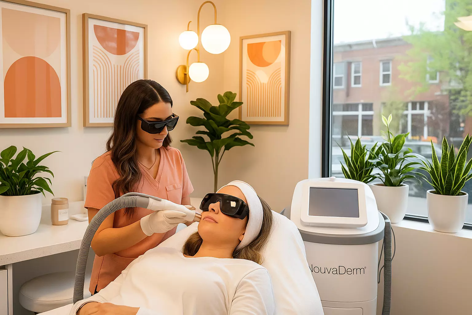 NouvaDerm Laser Resurfacing for Face, Body, Neck or Multiple Areas