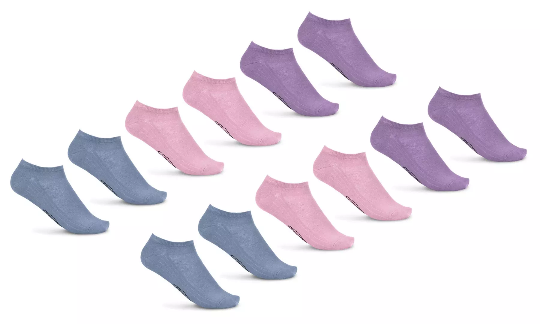 Pack 12 paia fantasmini donna Pompea disponibili in 3 colori e 2 taglie - Image 4