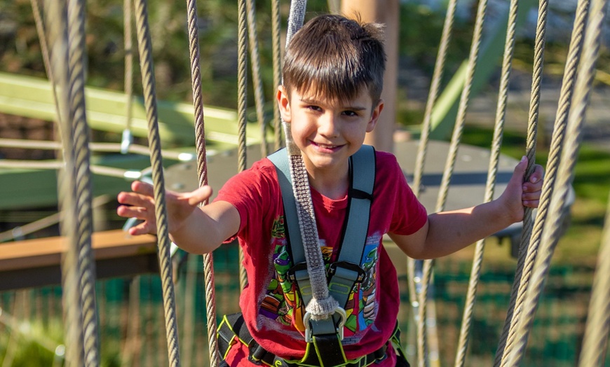 Image 2: Enjoy an adventurous day w/ Sky Tykes or Sky Trail for Up to 4 People