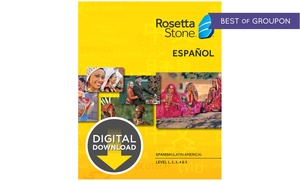 Rosetta Stone Digital Download Level 1–5 Language Courses 