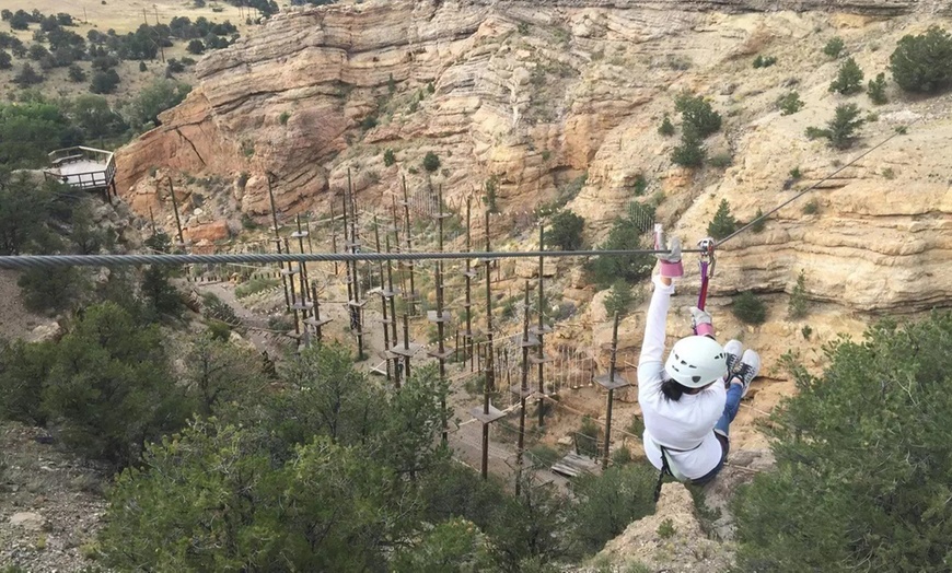 Image 2: Fully-Guided Lost Canyon Zipline Tour for 2 to 8 People