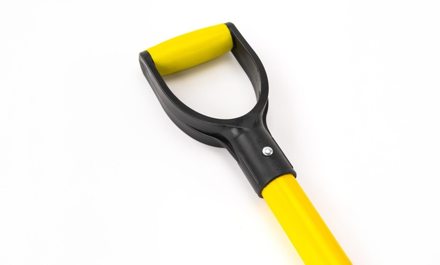 Image 3: Herramienta de jardín de acero templado y mango de fibra de Suan