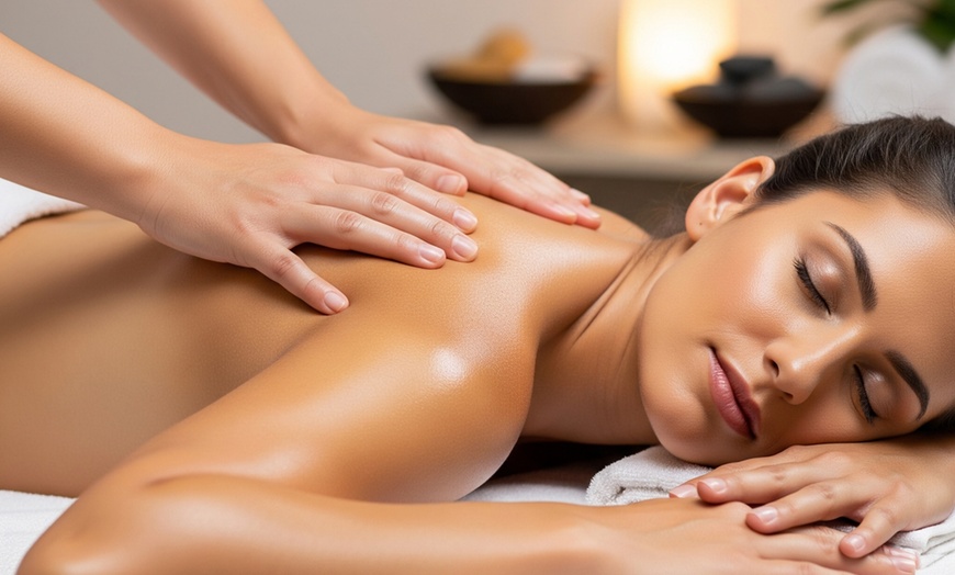 Image 2: 30-Min Massage, 60-Min Facial/ Brow & Lash Tint, or Body Scrub Package
