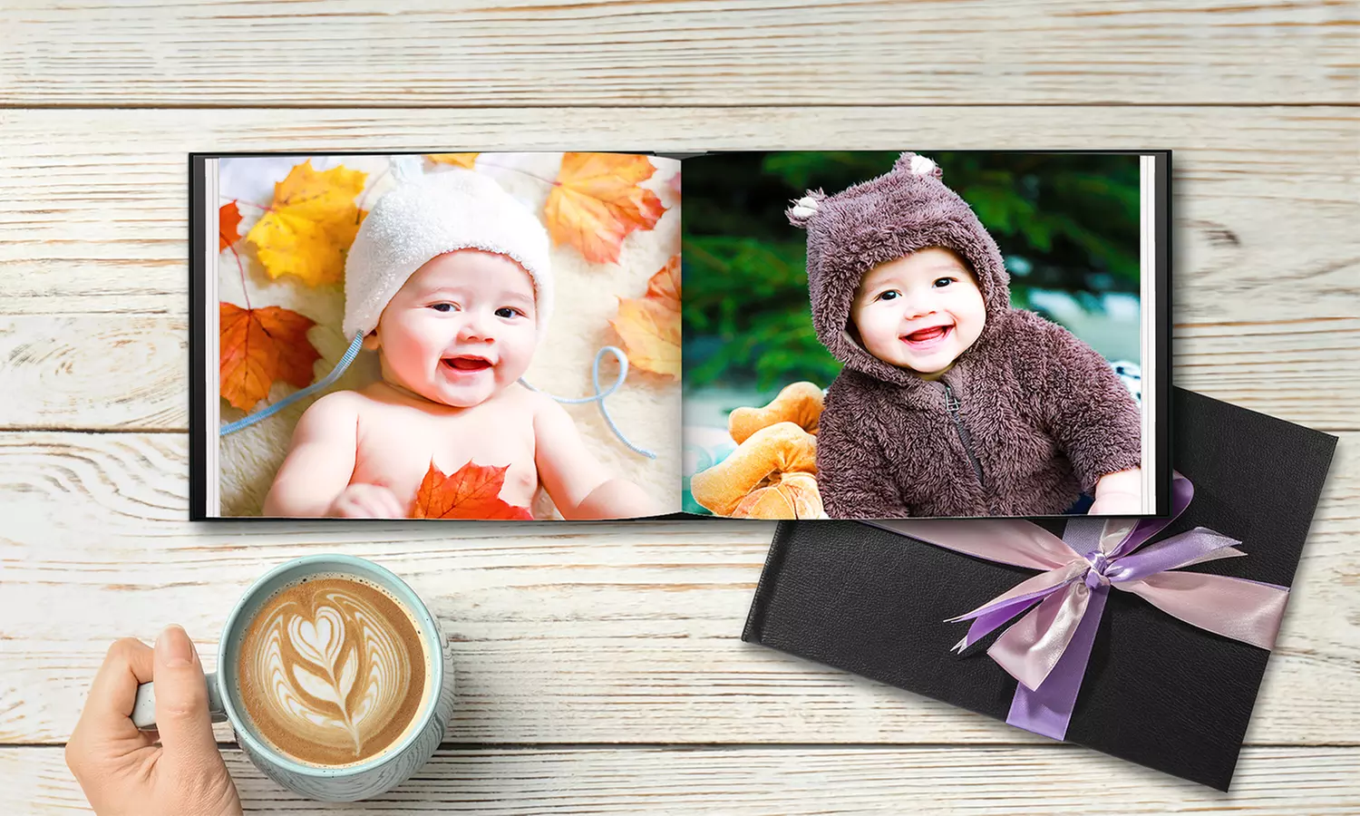 Favoriete herinneringen in een leren jasje: maak jouw A4-fotoboek