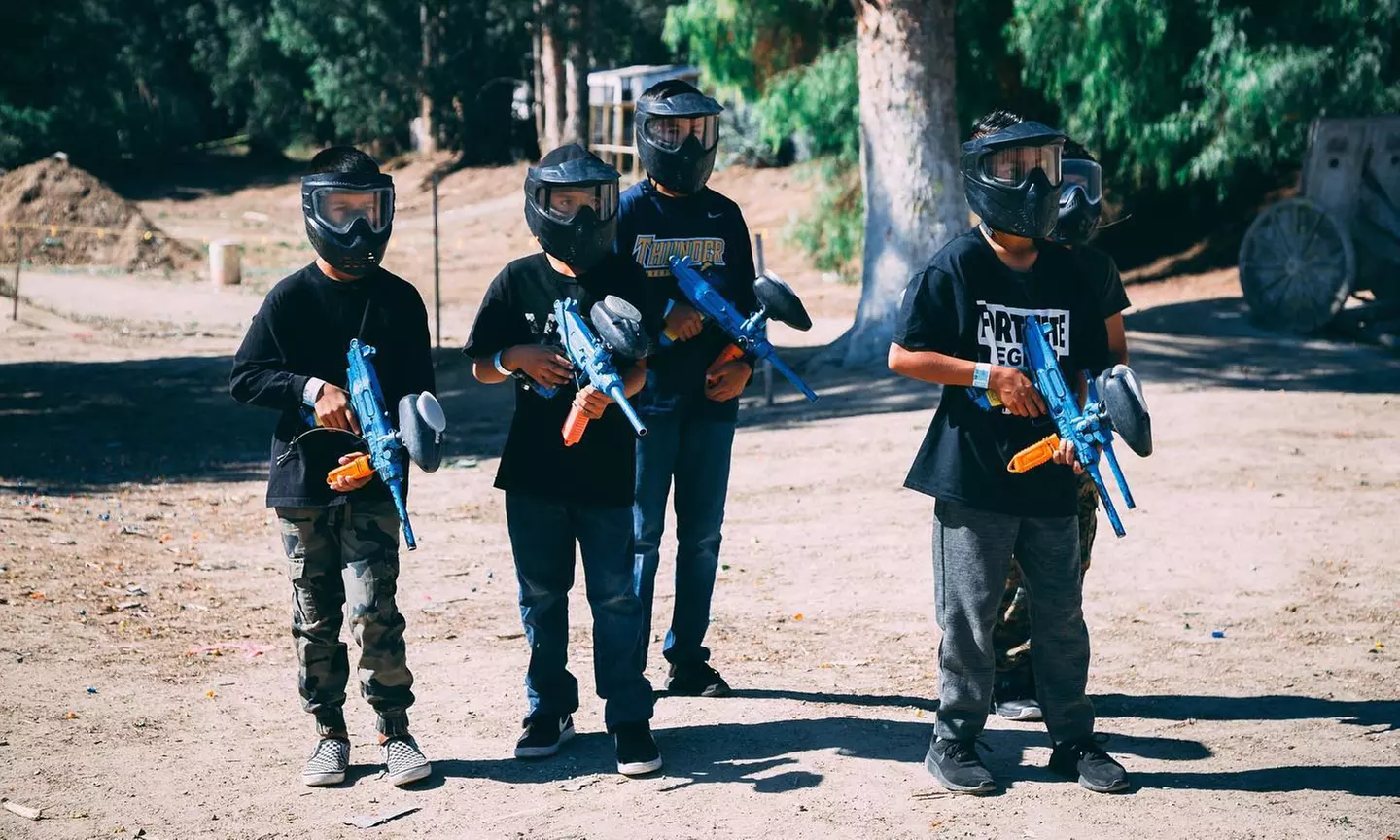 Up to 63% Off Paintball or Airsoft at Giant Party Sports