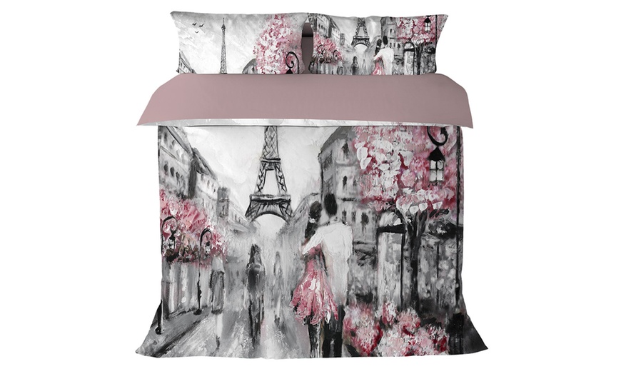 Image 8: Ensemble de housse de couette 100% coton