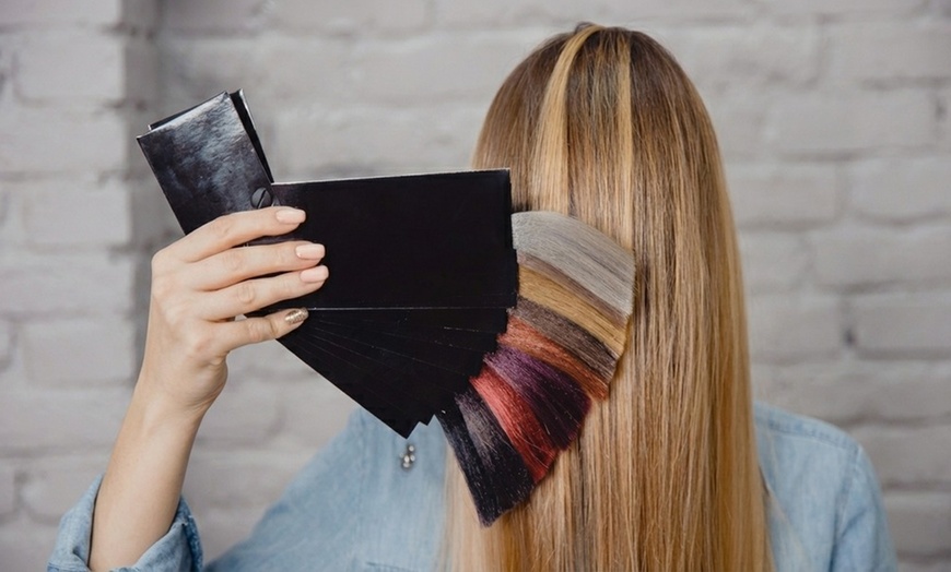Image 4: Fresh Look w/ Half or Full Head Microlinks Hair Extension Installation