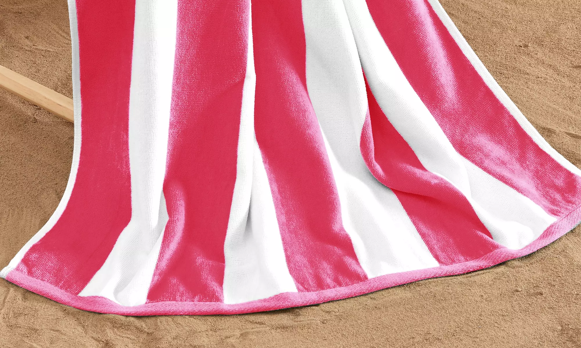 FreshFolds Four Pack Cotton Velour Beach Towels