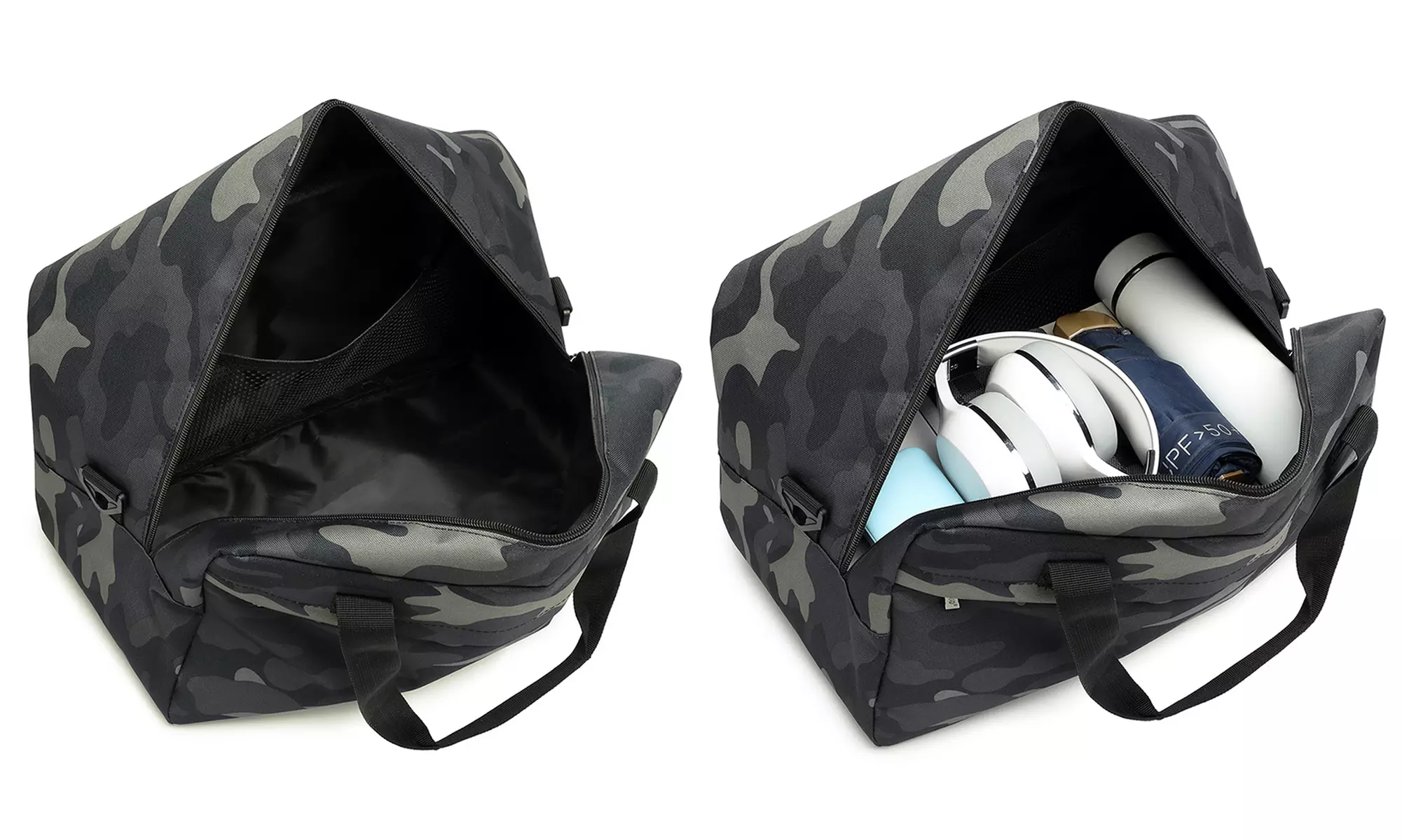 Multi-Purpose Shoulder Bag with Detachable Strap; 20L Capacity