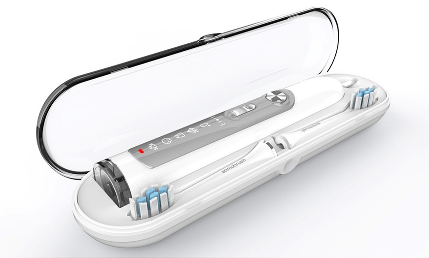 Image 7: Ultrasonic Toothbrush and Heads