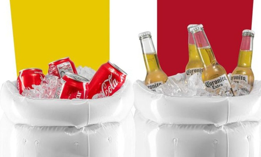 Image 4: Outdoor Portable Inflatable Beer Cooler 